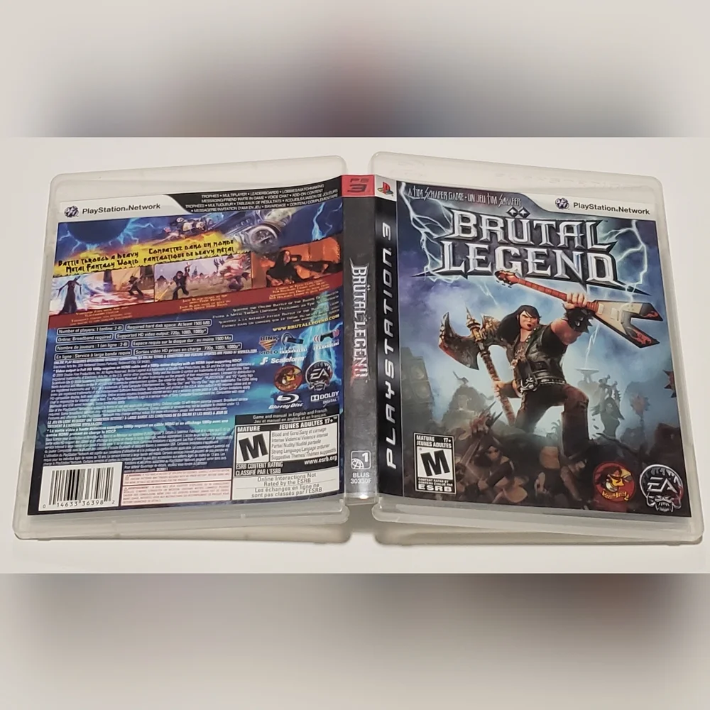 Brutal Legend (Sony PlayStation 3, PS3) Complete CIB - Tested Authentic - Picture 3 of 5